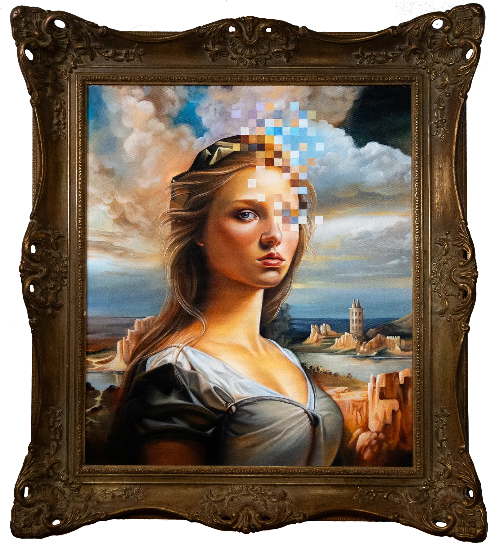 Original artwork by Dmytro Renso in a dark atmospheric palette